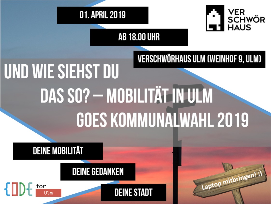 Mobilitätsmontag 2: Kommunalwahl-Edition!