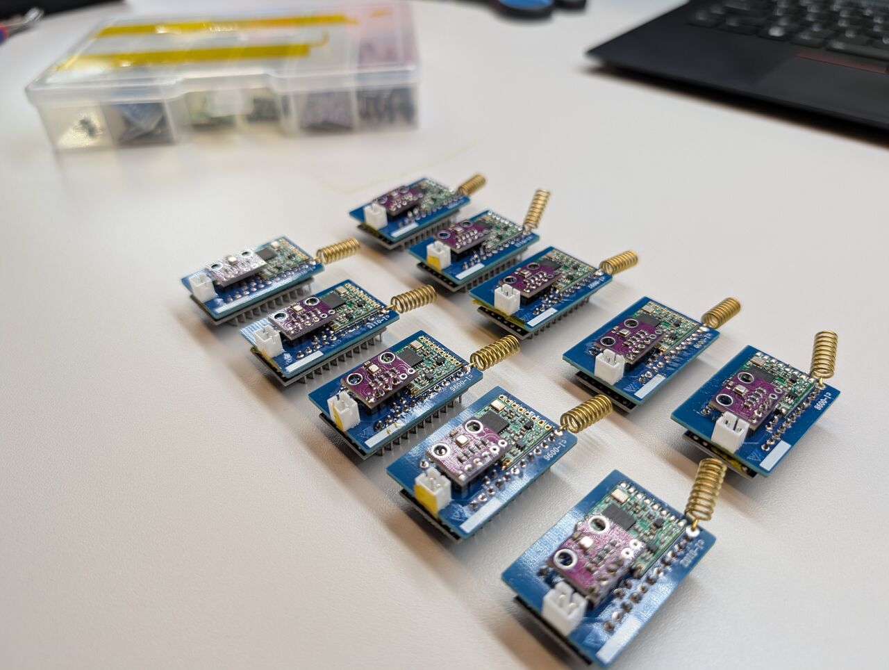 Ein paar Nodes der ersten Charge der Klimanode des tph.